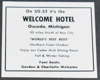 Welcome Hotel - Flyer Or Ad
